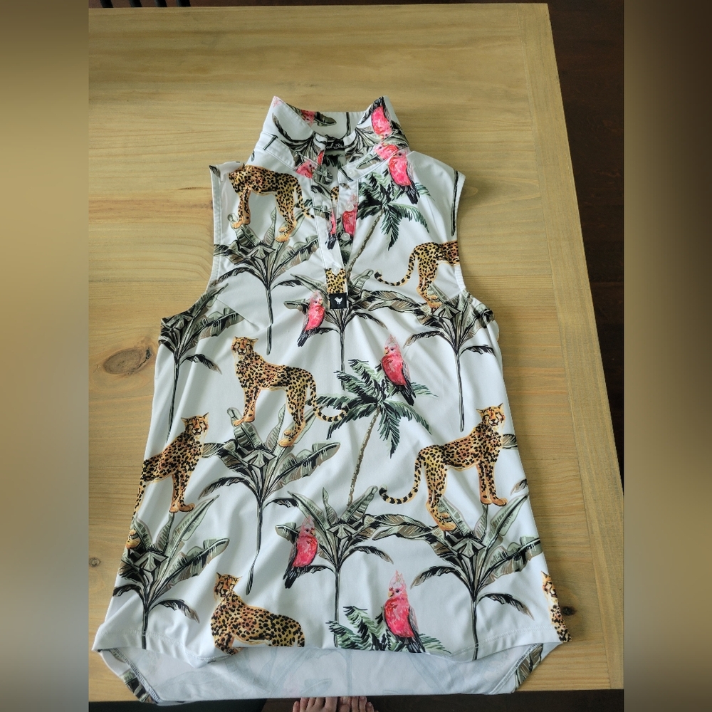 Women's golf tank top
